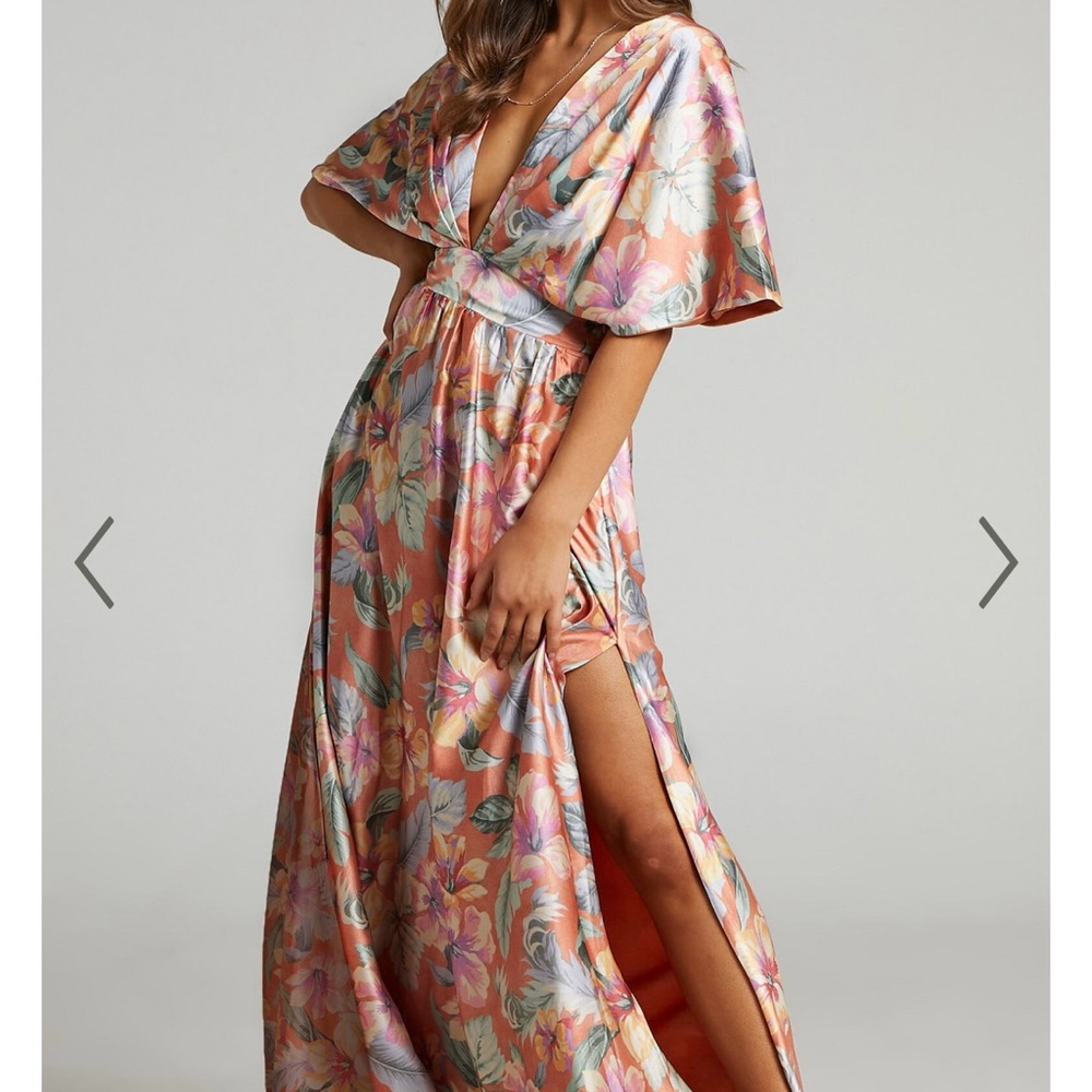 Showpo Plunge Neck Maxi dress